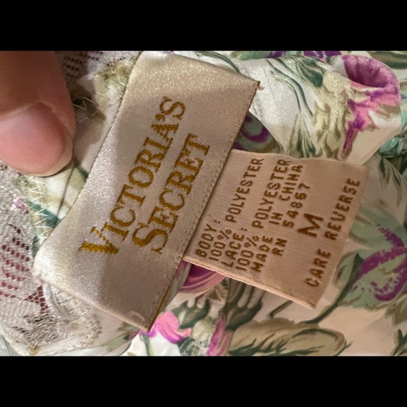 Vintage Victoria’s Secret gold label floral lingerie slip dress - Picture 3 of 3